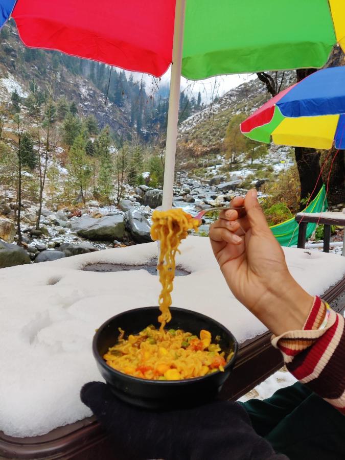 Last Stop Riverside Wooden Huts, Camps & Dorms Manali  Exterior photo