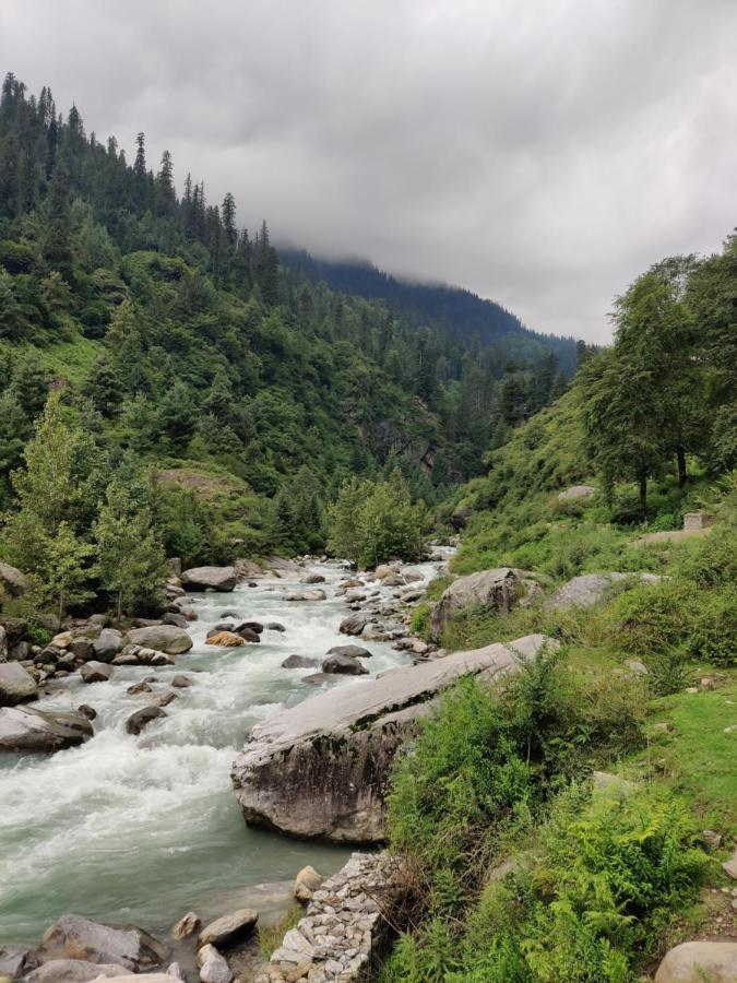 Last Stop Riverside Wooden Huts, Camps & Dorms Manali  Exterior photo