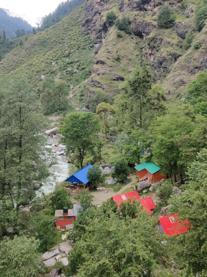 Last Stop Riverside Wooden Huts, Camps & Dorms Manali  Exterior photo